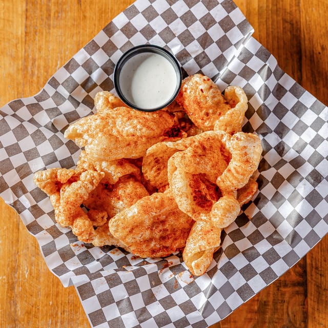Fried Pork Cracklins.