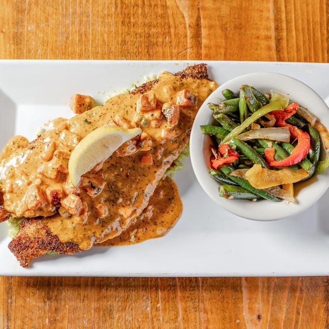 Blackened Red Fish.