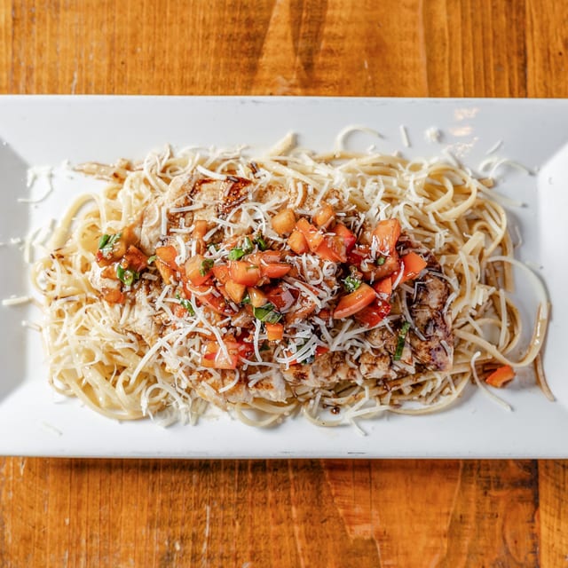 Bruschetta Pasta.