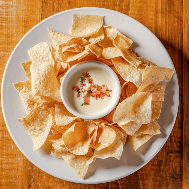 Chips and Queso.