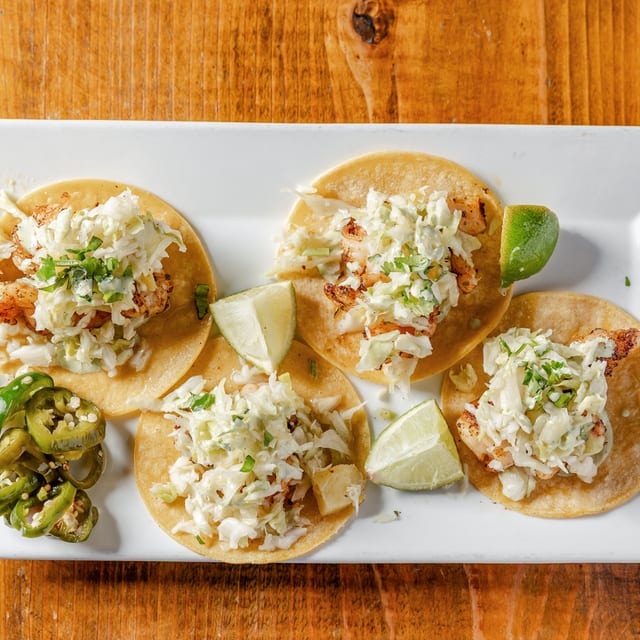 Caribbean Jerk Tacos.